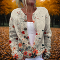 Marissa | Vintage Desenli Hırka