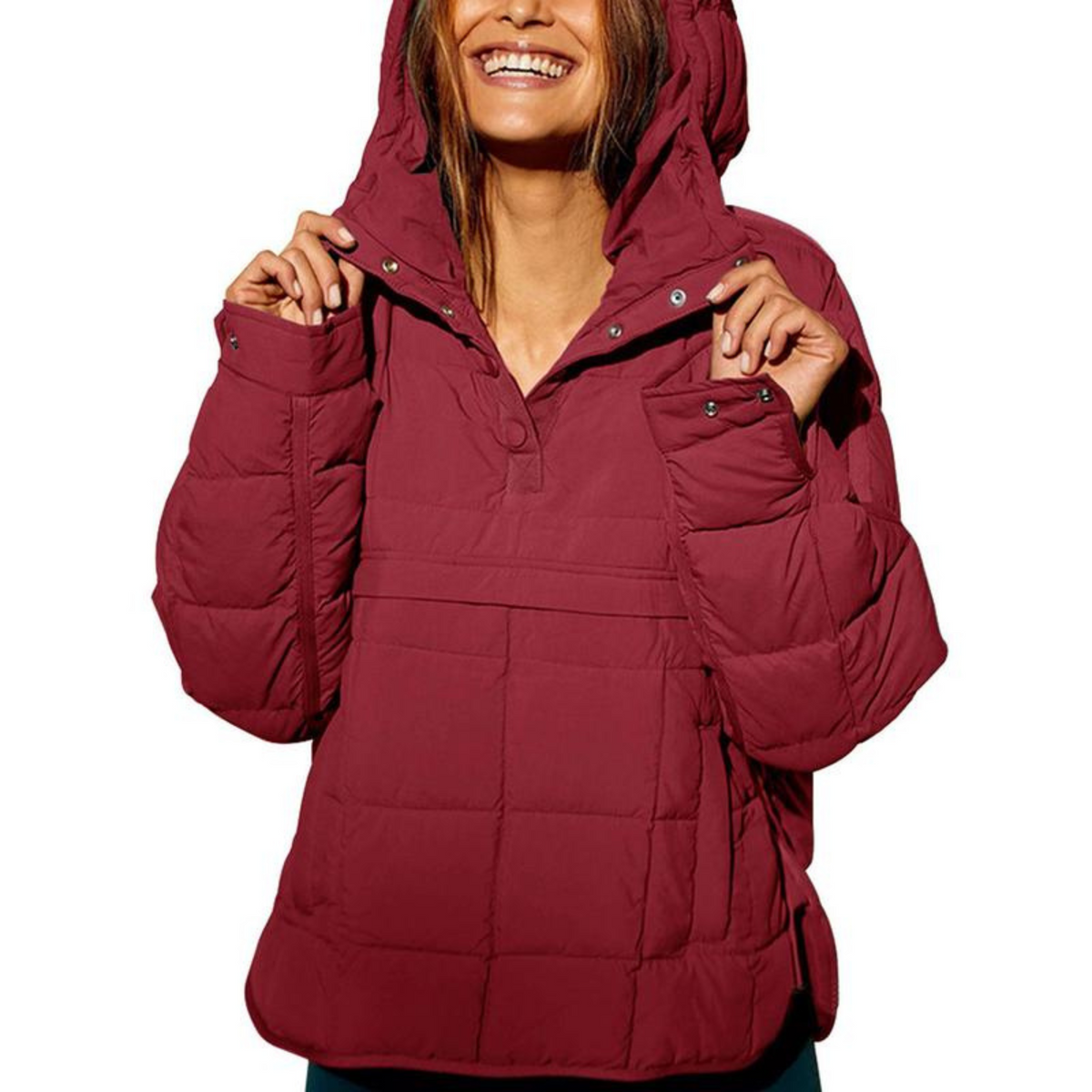 FARRELL™ – Oversize Kapüşonlu Anorak Ceket