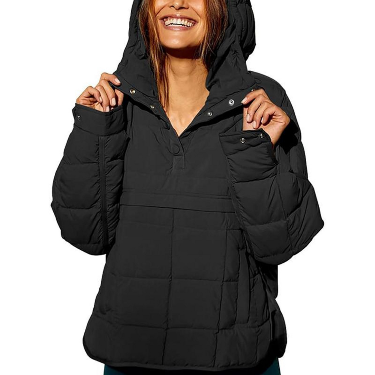 FARRELL™ – Oversize Kapüşonlu Anorak Ceket