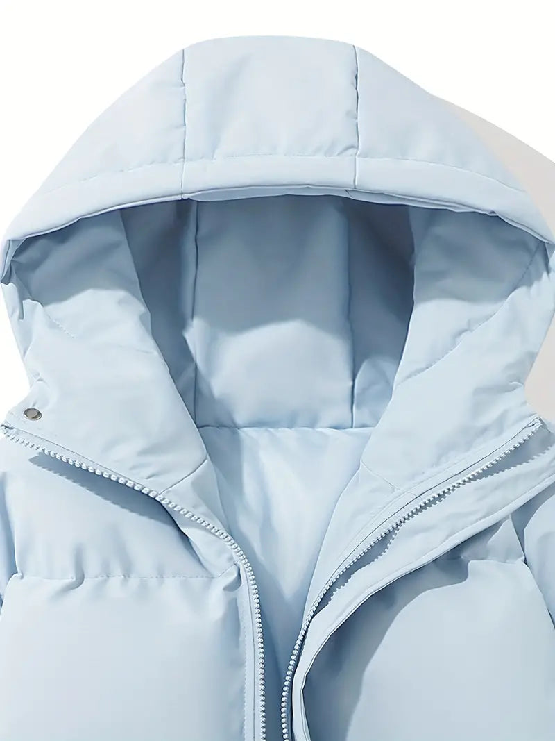 FROSTY™ - Sıcak Tüylü Kapüşonlu Kışlık Mont