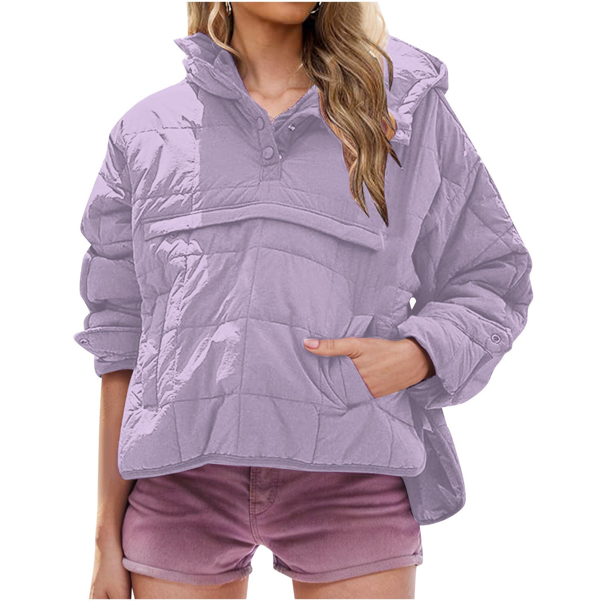 FARRELL™ – Oversize Kapüşonlu Anorak Ceket